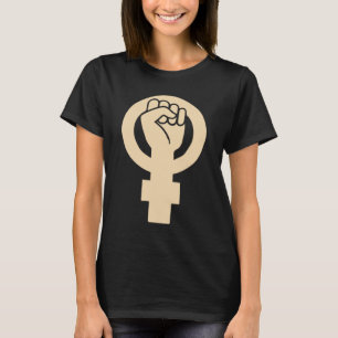 Camiseta Símbolo Feminista Coração Defende Igualdade Iguald