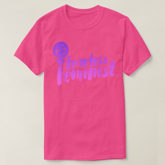 Camiseta Símbolo Feminista Sem Caras - Símbolo Retro977  (Frente do Design)