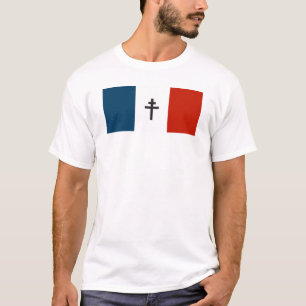 Camiseta Símbolo francês de resistência Símbolo francês a g