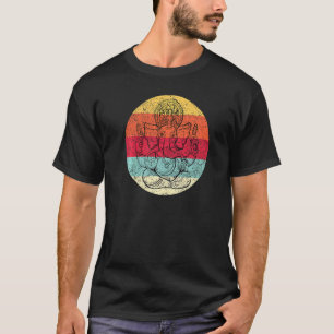Camiseta Símbolo Ganesh Yoga Deus Hindu Ganesha Homens Mulh