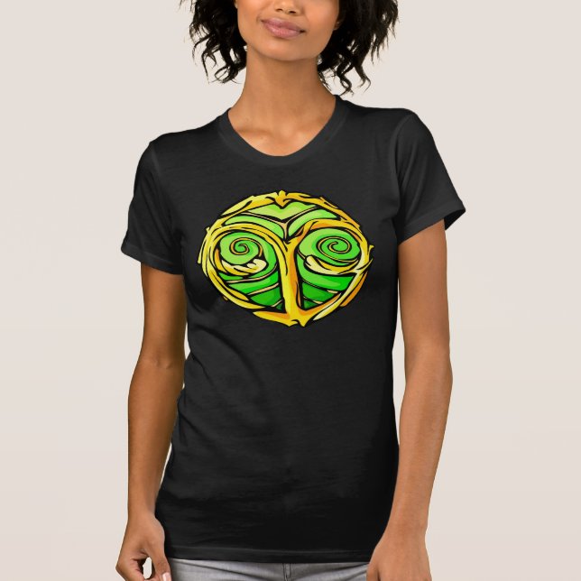 Camiseta Símbolo Gemstone Colour Aries (Frente)