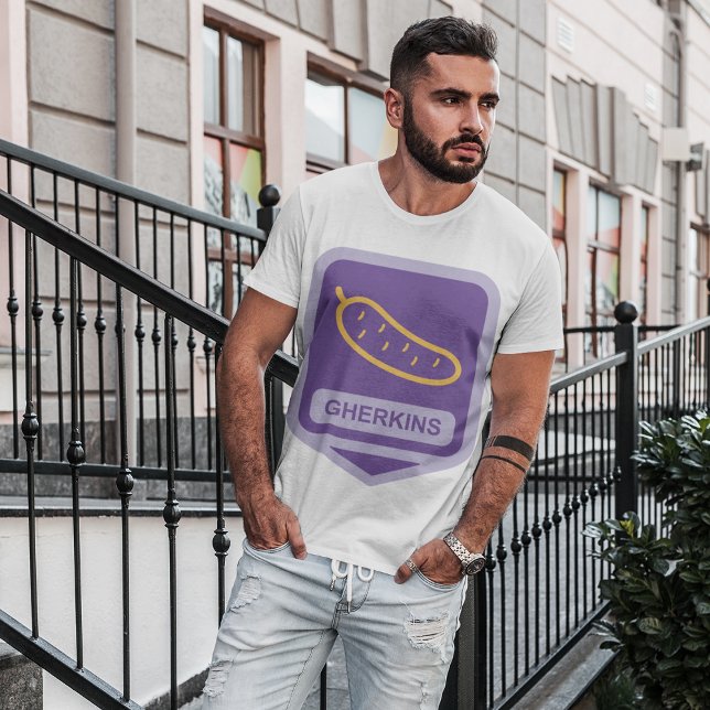 Camiseta Símbolo Gherkins (Criador carregado)