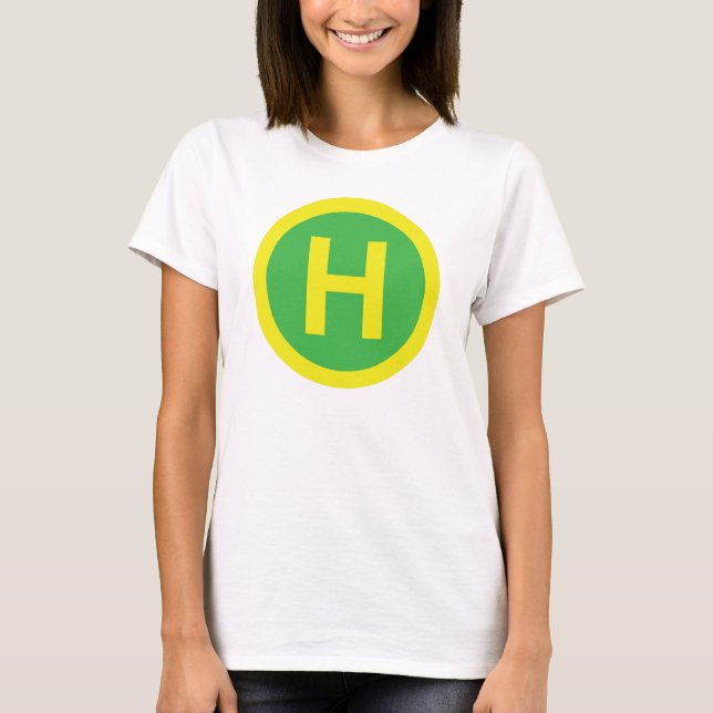 Camiseta Símbolo Helipad (Frente)