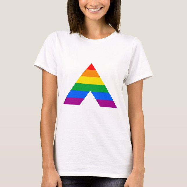 Camiseta Símbolo Hetero Ally (Frente)