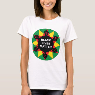 Camiseta Símbolo hexano de protesto, vida negra é important