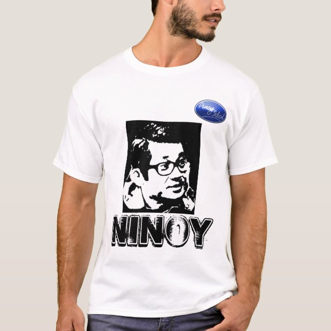 Camiseta símbolo, ídolo pinoy, Ninoy (Frente)