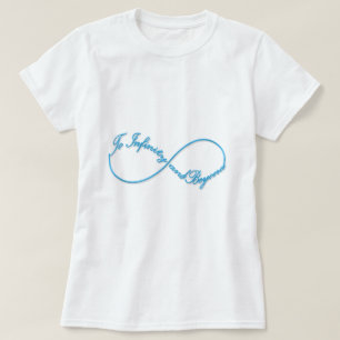 Camiseta Símbolo Infinito Fantástico "Para o infinito e a