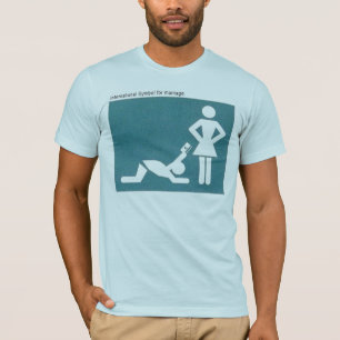 Camiseta símbolo internacional do casamento