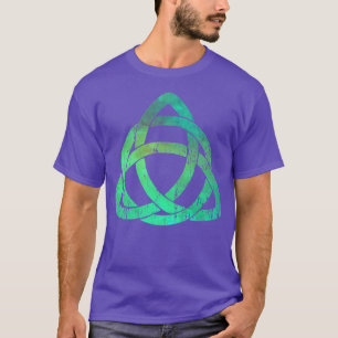 Camiseta Símbolo irlandês Celtic Knot Triquetra Trinity Chr