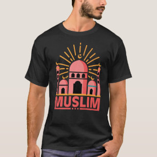 Camiseta Símbolo Islâmico Legal Retro Muçulmano