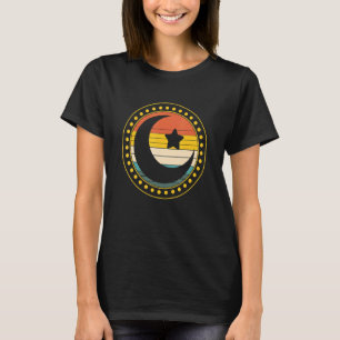 Camiseta Símbolo Islâmico Muçulmano Rezando Oração Islâmica