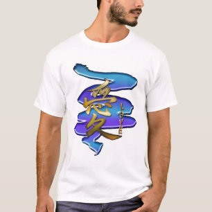Camiseta Símbolo KANJI para a série LOVE