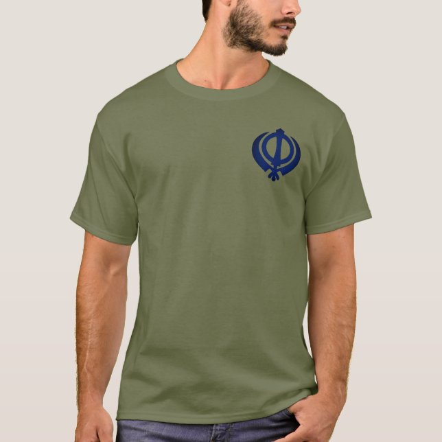 Camiseta Símbolo Khanda (Sikh) (Frente)