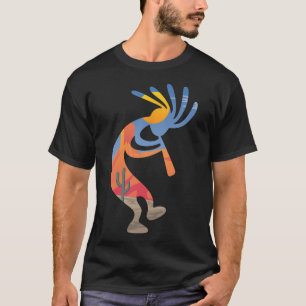 Camiseta Símbolo Kokopelli do Sudoeste da Usa Dança