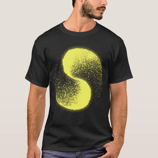Camiseta Símbolo Kung Fu das artes marciais 3D Yin Yang do (Frente)