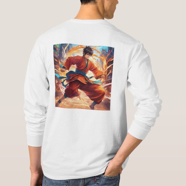 Camiseta Símbolo Kung Fu Fighter 2 Plus (Verso)