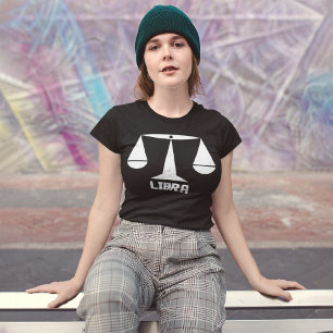 Camiseta Símbolo Libra Zodiac