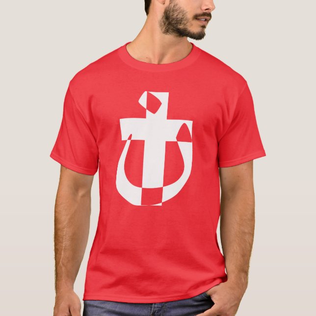Camiseta Símbolo Nazareno Solidariedade Cruz Cristã (Frente)