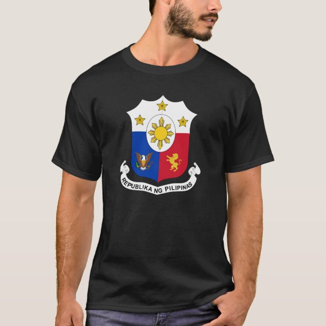 Camiseta Símbolo oficial da heráldica da brasão de (Frente)