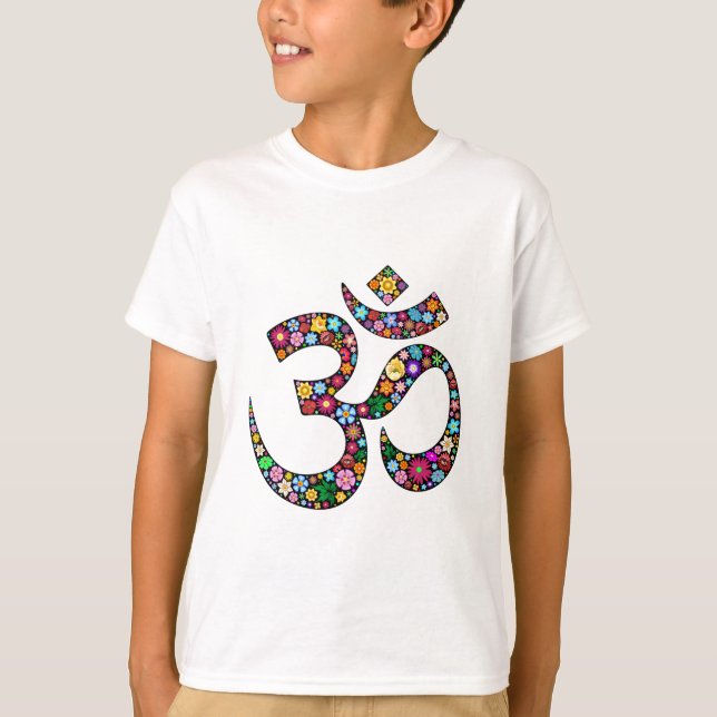 Camiseta Símbolo Om Aum Namaste Yoga (Frente)