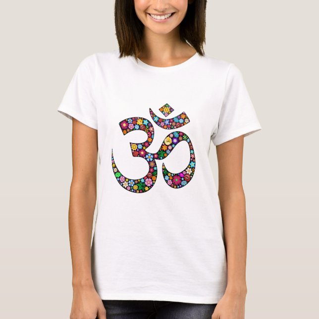 Camiseta Símbolo Om Aum Namaste Yoga (Frente)