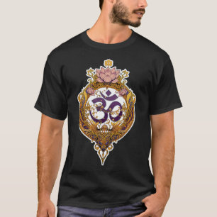 Camiseta Símbolo Om Espiritual Zen Paz Yoga Meditação