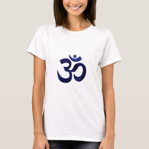 Camiseta Símbolo Om Ohm Sinal Ioga Meditação Zen