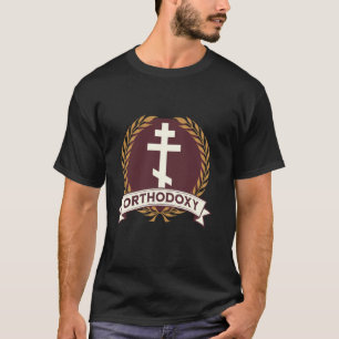 Camiseta Símbolo Ortodoxo da Cruz Oriental
