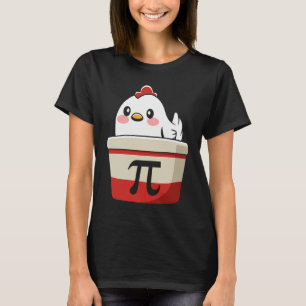 Camiseta Símbolo Pi da Torta de Frango Legal Matemática par