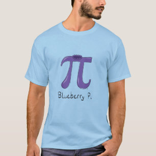 Camiseta Símbolo Pi de Mirtilo Professor de Matemática