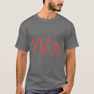 Camiseta Símbolo Pi do Instituto Politécnico de Worcester W