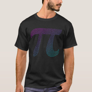 Camiseta Símbolo Pi Gradiente Dia Pi   Feliz dia de matem