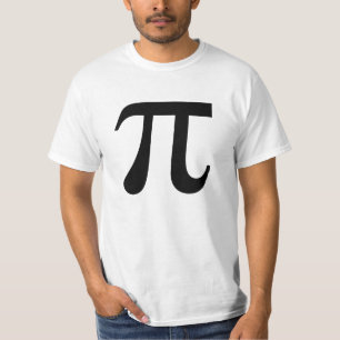 Camiseta Símbolo Pi Professor de Matemática Presente do Dia