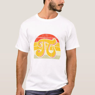 Camiseta Símbolo Pi - Sunset Gift Math