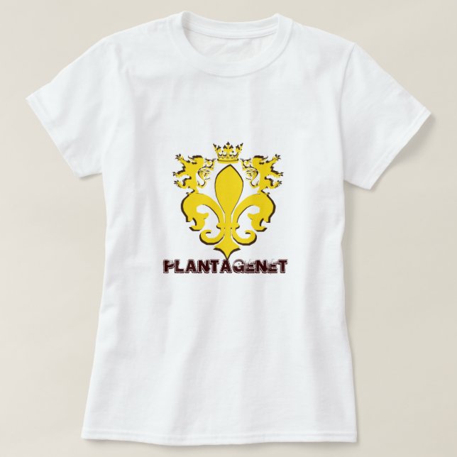 Camiseta símbolo plantagenet (Frente do Design)