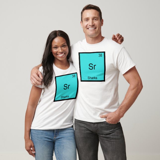 Camiseta Símbolo Químico Elemento Divertido Sr - T (Unissex)