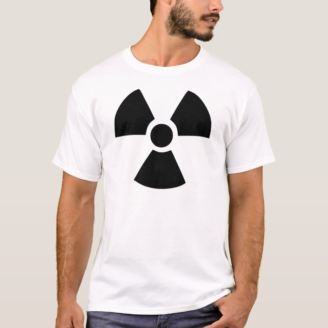 Camiseta Símbolo radioativo (Frente)