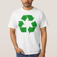 Símbolo reciclagem - Verde
