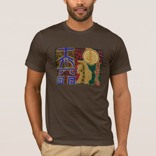 CAMISETA SÍMBOLO REIKI KARUNA 18 (Frente)