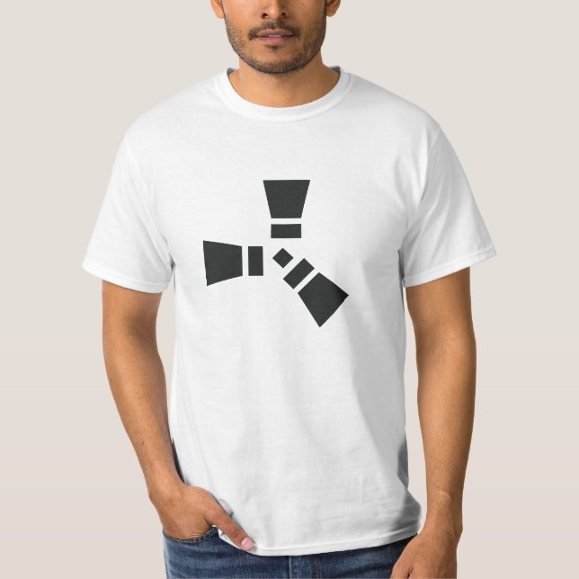 Camiseta Símbolo RUST Preto em Limpo (Frente)