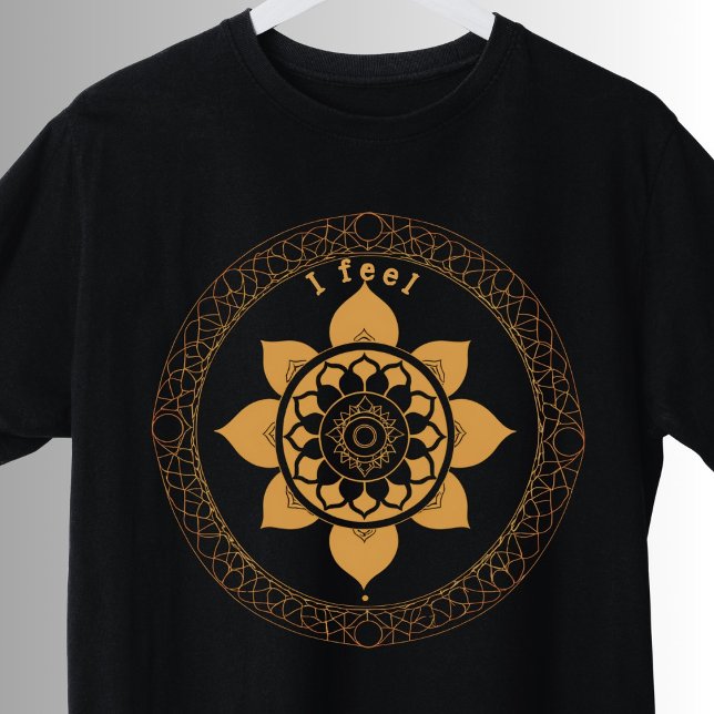 Camiseta Símbolo Sacral Chakra Svadisthana Yoga Yogi Mandal (Criador carregado)
