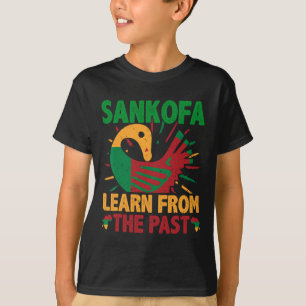 Camiseta Símbolo Sankofa E Adinkra Ghana Para A História Ne