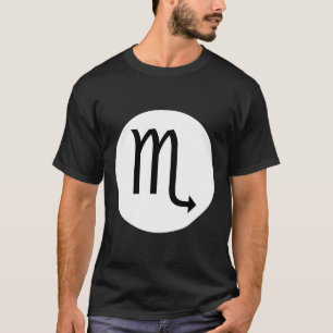 Camiseta Símbolo Scorpio - Tee Escuro
