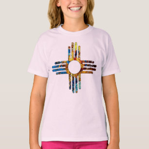 Camiseta Símbolo Sol Zia do Novo México