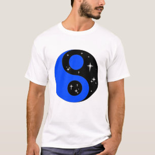 Camiseta Símbolo Starry Ying Yang "