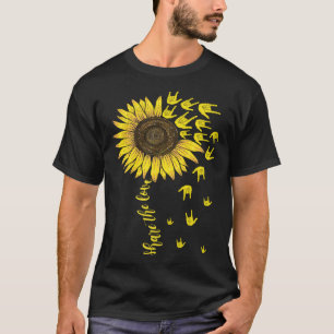 Camiseta Símbolo Sunflower American - Linguagem Cólvora ASL