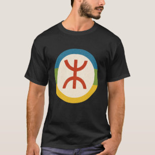 Camiseta Símbolo Tifinagh Povo Amazigh Motivo Berbere Yaz S
