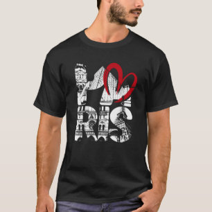 Camiseta Símbolo Torre Paris Eiffel da Querida França Souve