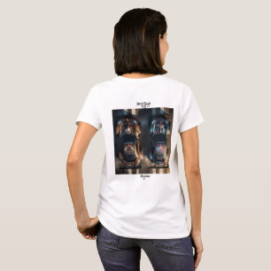Camiseta Símbolo Urbano Gráfico Raptor Wing