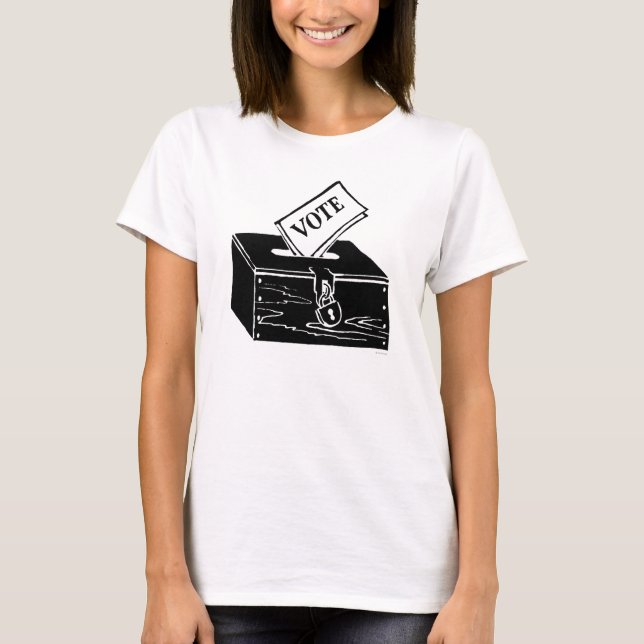 Camiseta Símbolo: Urna de voto (Frente)